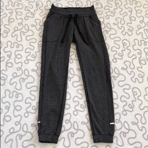 Lululemon Grey Herringbone Jogger